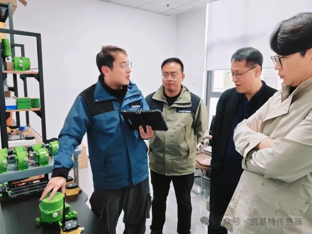 企業(yè)動態(tài) | 凱基特迎來美國客戶，共謀傳感器業(yè)務(wù)深入合作